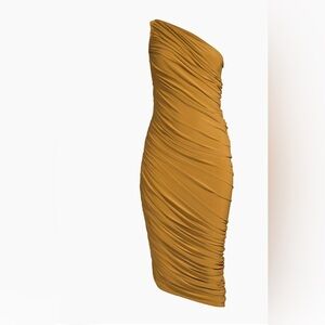 Norma kamali one shoulder dress
